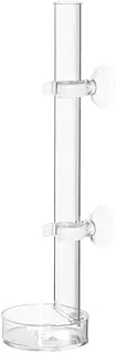 POPETPOP Aquarium Accessories 1 Set Aquarium Acrylic Feeder Aquarium Shrimp Feeder Fish Tank Shrimps Small Fish Food and Basin Transparent Foods Feeder Clear Container