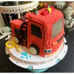消防車/消防車蛋糕/造型蛋糕