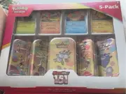 Pokemon TCG Scarlet & Violet 151 Mini Tins~5 Pack (COSTCO Exclusive) LTD sealed!
