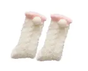 Women Fuzzy Socks Fluffy Slipper Soft Cabin Fleece Socks -style2 - Style2