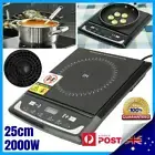 Portable 2000W Electric Induction Cooktop Single Cooker Kitchen Hot Plate Hob AU
