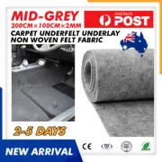 #Heavy Duty Car Carpet Underfelt Underlay Felt for moulded Car Carpets NEW (for: Peugeot)