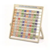 Viga Wooden Learn Multiplication Table Educational & Playtime Toys Ages 3+