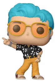 Pop! Funko 10cm BTS RM Dynamite #218 Collectables Vinyl Toy Kids Figurine 3y+