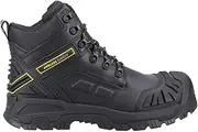 [Amblers Safety] Flare Safety Boot Black UK 10 Black