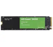 Western Digital WD Green SN350 500GB M.2 NVMe SSD PCIe 3.0x4 2400MB/s 1500MB/s R/W 300K/300K IOPS 60TBW 1M Hrs MTTF 3Y WTY (WDS500G2G0C)