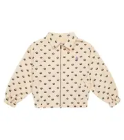 The Animals Observatory Falcon printed cotton jacket