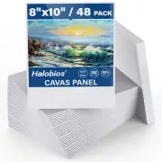 Canvas Boards for Painting 8x10 Inch 48 Pack Art Paint Canvas Panels Set Boar...