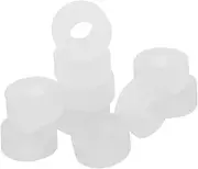 ULTECHNOVO 10 Pack Tire Valve Cap Seal Inflation Nozzle Air Chuck Gasket Set Seal for Quick Inflation
