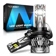 Novsight A500-N95 2PCS 130W 30000LM LED Headlight Bulbs 6500K Bright White Car Front LED Headlights IP68 Waterproof Leve