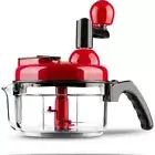 Manual Food Chopper Processor Vegetable Slicer and Dicer with Suction Base AU