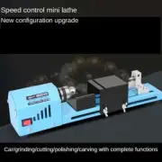 Micro Lathe Multifunction Hand Teaching Lathe Round Bead Grinding and Polishing