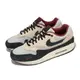 Nike Air Max 1 PRM Keep Rippin Stop Slippin 男鞋 米白 黑 麂皮 FD5743-200