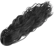 WEKADRIN Ponytail Wig Extension for Women Natural Curly Ponytail Hair Extension Clip Wavy Wig for Casual and Formal Events Versatile Styling Comfortable Wear