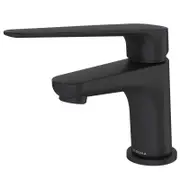 HomeCare by Caroma WELS 5 star 6L/min Black Matte Assistant Living Basin Mixer