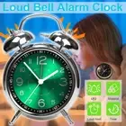 4” Loud Alarm Clock Alarm for Heavy Sleepers Alarm Clock w/Light Old Fashioned