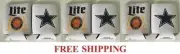 MILLER LITE NFL TEXAS COWBOYS 6 BEER CAN COOLER COOZIE COOLIE KOOZIE HUGGIE NEW