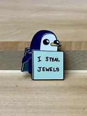 Adventure Time I Steal Jewels Gunter Pin