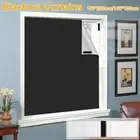 Blackout Curtains Portable Blackout Blinds Waterproof Window Shades DIY-.-