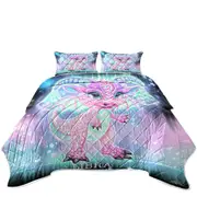 Cute Girly Libra Lil Dragon Coverlet