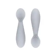 Ezpz Tiny Spoon In Pewter (2-Pack) - Shop Online