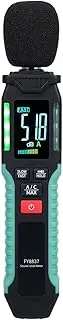 FY8837 Decibel Meter with A/C Weighted, Digital Sound Level Meter 30-130 dB, Portable High-Precision Noise Tester with Color Display, Household Noise Measuring Instrument with MAX, Data Hold and