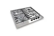 Kleenmaid 60cm Stainless Steel Mounted Gas Cooktop Stovetop w Wok Burner GCT6030