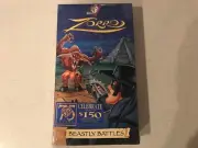 Zorro: Beastly Battles (VHS, 1998) Sealed