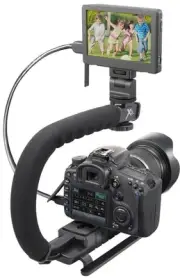 Pro Grip Camera Stabilizing Bracket Handle for Fujifilm Finepix S4400 S4500