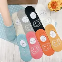 在飛比找蝦皮商城優惠-(新款)韓國襪子 微笑 女襪 隱型襪 船型襪 短襪 休閒襪 