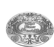 [Generic] Beer Bottle Belt Buckle | Retro Beer Cup Belt Tray Buckle - Hands Beverage Can Belt Buckle Holder Rack for Outdoor Camping Supplies
