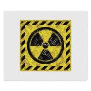 2 x 'Nuclear Radiation' Microfibre Lens / Glasses Cleaning Cloths (LC00022685)