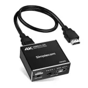 Simplecom CM425 HDMI 2.0 Audio Extractor Optical SPDIF and 3.5mm Stereo with ARC