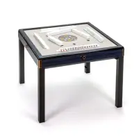 在飛比找momo購物網優惠-【商密特】T650 二代 典雅木紋過山麻將機 餐桌款 靛藍木