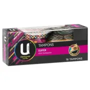 U By Kotex Designer Series Super Slim Tampons 16 Tampons