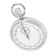 Mechanical Stopwatch Round Sports Chronograph Running Timer Physics Teaching Kit