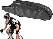 Frame Bag Cycling - Phone-Compatible Bike Front Pouch Bag,1L Pouch Case Holder Commute Daily Biking Beach Camping for Secure Ride Travel Outdoor Adventure