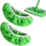 Mop Pads for swiffers Sweepers Mop, Reusable swiffers Mop Pads Microfiber Mop Pads, Washable Floor Cleaning Mop Head Pads Refills, Wet & Dry Use