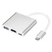 Converters Adapters Usb Charger Aluminum Type To Hdmi 3.0 Usb Cables Hubs & Adapters