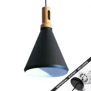 Snap Lighting Freya Black with White Downlight to Pendant Light Conversion Kit