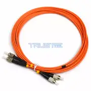 New! FC/PC-ST/PC multi-mode dual-core fiber optic jumper extension cable 3m USA