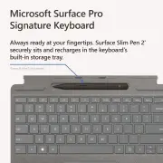 Microsoft Surface Pro Signature Keyboard Ice Blue - 8XA-00055