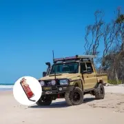 KAP Fire Extinguisher Bracket Left Hand Side suitable for Landcruiser 79 2017-