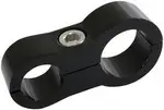 Aeroflow Stepped Billet Dual Hose Separators -6 & -10 Braid - AF156-09-12BLK