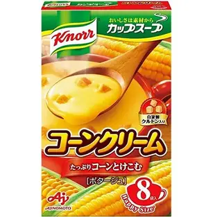 +東瀛go+ 味之素 Knorr 奶油玉米濃湯 馬鈴薯濃湯 玉米濃湯 8袋入 AJINOMOTO (8.1折)