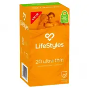 Lifestyles Condoms Ultra Thin 20 pack