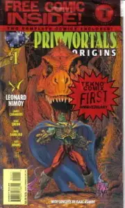 Leonard Nimoy's Primortals Origins Comic Book #1 Tekno 1995 VERY HIGH GRADE NEW