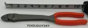 SNAP ON TOOLS USA 312CF O 11" Heavy Duty Diagonal Cutter Orange Soft Grip NEW +