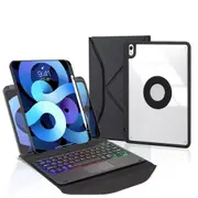 Bluetooth Keyboard Leather Case For Ipad Air 10.9 With Touchpad And Pen Slot Backlit