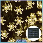 30LED CHRISTMAS SNOWFLAKE FAIRY LIGHTS OUTDOOR STRING LIGHTS